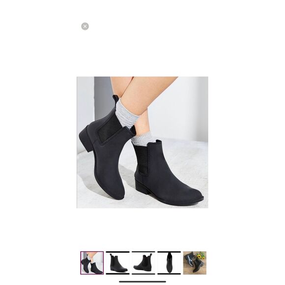 Jeffery Campbell Havana Chelsea Ankle Pull on Rain Boots 7 - Picture 1 of 12